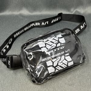 Nitto Recon Grappler AT Clear Hip Sack Fanny Pack Adjustable Belt Stadium Bag